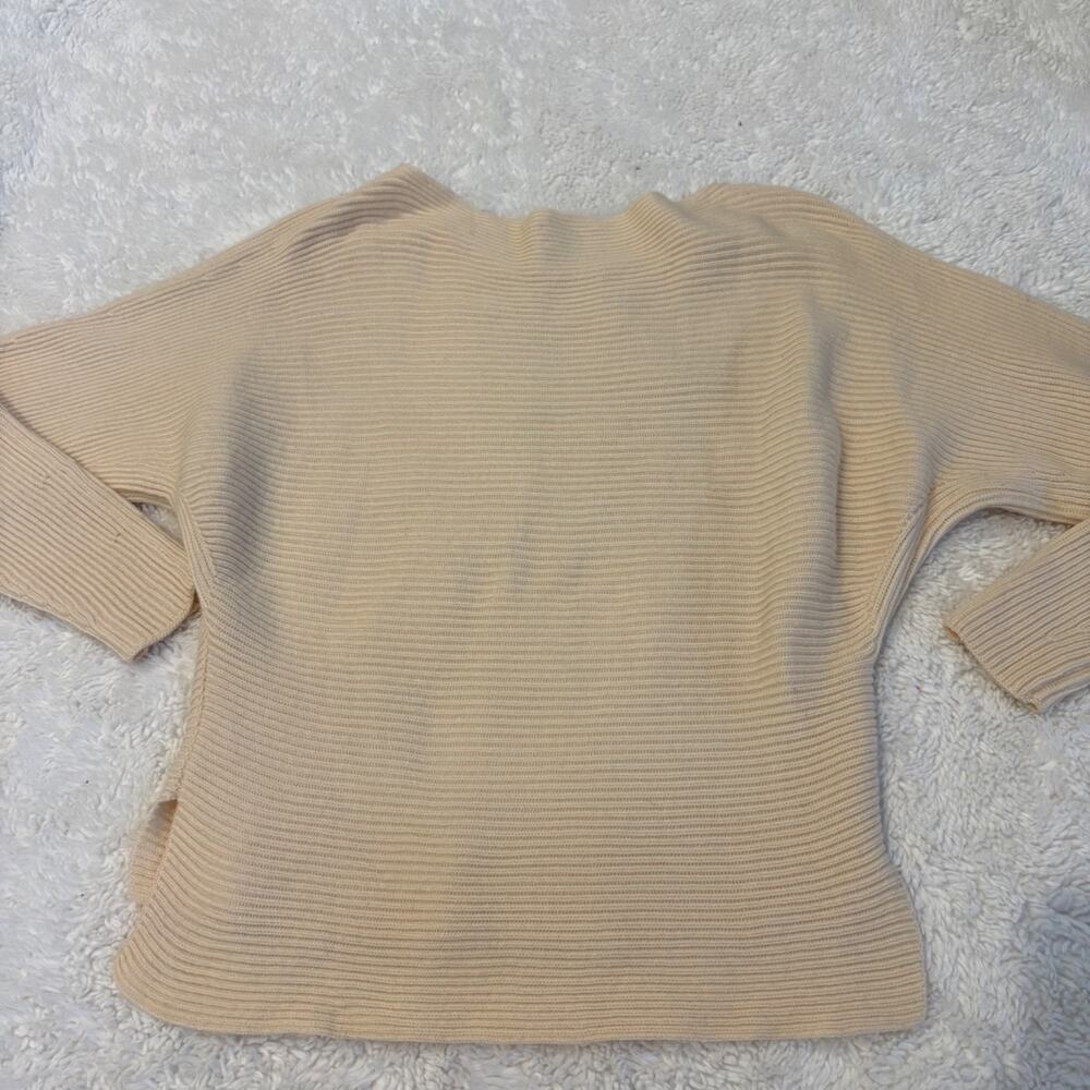 Aritzia Wilfred Merino Wool Pullover Knit Sweater Classic Preppy Chic Old Money - Picture 3 of 7